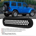 thumbnail image 2 of 7pcs Clip On Front Mesh Grille Inserts Fits for Jeep JK Wrangler 2007-2015, 2 of 3