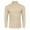 Light Khaki, variant on COOFANDY Men's Slim Fit Turtleneck Long Sleeve Sweater Casual Twisted Knitted Pullover Sweaters