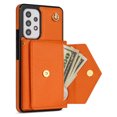 thumbnail image 5 of Nalacover Case for Samsung Galaxy A53 5G, Crossbody Wallet Case with Card Slots Holder, PU Leather Lanyard Shoulder Strap Purse Cover with Kickstand Shockproof Case, Orange, 5 of 8