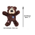 thumbnail image 1 of Dog Toys Wild Knotted Rope Skeleton Bear Squeaker Soft Choose Size Colors Vary (Small - Medium), 1 of 1