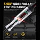 thumbnail image 4 of Probador de Circuito LED Digital Automotriz de 5-90 V con Luz de Prueba con Pantalla de Voltaje, Probador de Voltaje Bidireccional Automático, 4 of 7