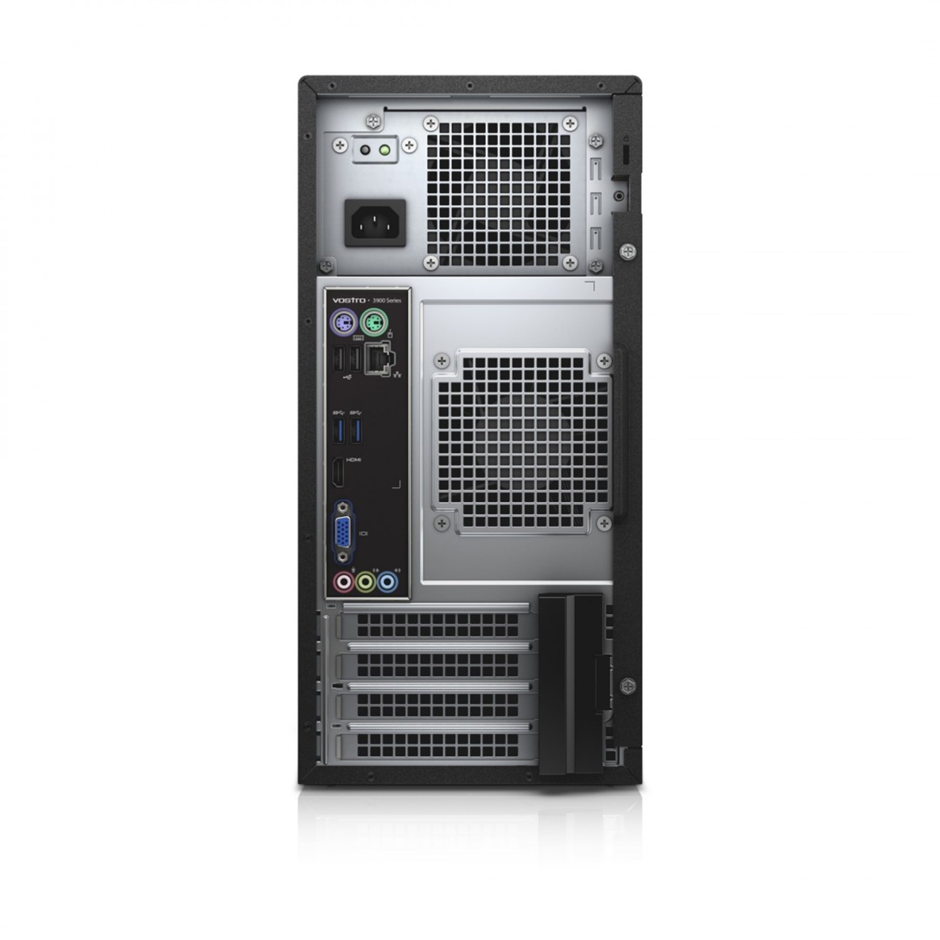 Dell Vostro 3900 Tower,Intel Core i5-4460 3.2GHz,8G RAM,2T WIFI,BT,DVD,DVI,  Windows 10 Home 64 bits Multi Language Used Grade A