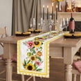 thumbnail image 2 of Table Runners 90 Inches Long Dress Scarves, Sunflower Farmhouse Coffee/Dining/Kitchen Table Runner for Living Room, Pink Yellow Floral Elegant Pastoral Checkered 13x90 Inch, 2 of 9