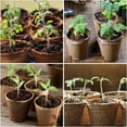 thumbnail image 5 of UDIYO 1 Set Peat Pots for Seedlings 3 15"/2 36" Seed Starter Pots Eco Friendly Biodegradable Plants Pots with Plant Labels, 5 of 7