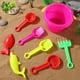 thumbnail image 4 of Cubo de arena para niños de 24 piezas, interesante cubo de playa para niños, juguete mini cubo de juguete, 4 of 5