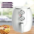 thumbnail image 5 of Brentwood 3.2-Qt. 1,200-Watt Electric Air Fryer with Timer and Temperature Control (White), 5 of 11
