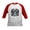 Red/White, variant on CafePress - Ghostly Spells Kids Baseball T Shirt - Kids Cotton Baseball Jersey, 3/4 Sleeve Shirt