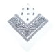 thumbnail image 1 of Soidarity Pañuelo de anacardo de poliéster Unisex, bufanda cuadrada, diadema con estampado de Cachemira, muñequeras, pañuelo para la cabeza, Ciclismo Blanco, 1 of 5