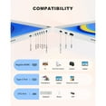 thumbnail image 6 of UPERFECT Portable Monitor for laptop, 15.6" 1080P Second External Screen, White, 6 of 8