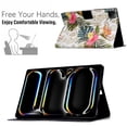 thumbnail image 3 of TECH CIRCLE Case for iPad Air 11 Inch 2024/iPad Air 5th/4th Gen 10.9" 2022/2020,iPad Pro 11 inch Case,Premium PU Leather Folio Stand Smart Protective Cover with Auto Sleep/Wake,Pineapple Flower, 3 of 6