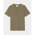 thumbnail image 3 of Billy Reid MOSS GREEN Washed Cotton Pocket Tee, US Medium, 3 of 5