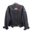 thumbnail image 3 of Veste en Jean Courte pour Femmes Automne 2025 Manches Longues Boutonnée Col à Revers Vestes en Jean Décontractées, 3 of 5