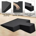 thumbnail image 3 of ZHON Large Upholstered Wedge for Pilates Reformer Machine, Fitness Equipment for Pilates Reformer, Pilates Reformer Accessories for Floor Exercises, Ideal for Home Pilates and Studio Use., 3 of 9