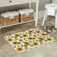 thumbnail image 7 of Pofeuu Sunflowers and Bees Print Flannel Doormats Rug16"x24"Rug Washable Doormats Indoor Outdoor Rugs for Layered Front Door Mats, Porch, Kitchen, Entryway, 7 of 7