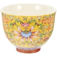 thumbnail image 1 of MasteelfCA Flower Pattern Tea Cup Household Teaware Ceramic Tea Cup Chinese Tea Tasting Cup, 1 of 9