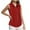 Red, variant on Button Down Shirts for Women Sleeveless Summer Work Blouses Trendy Polka Dot Printed Shirt Tops Lapel Work Office Blouse Comfy Soft Casual Shirt