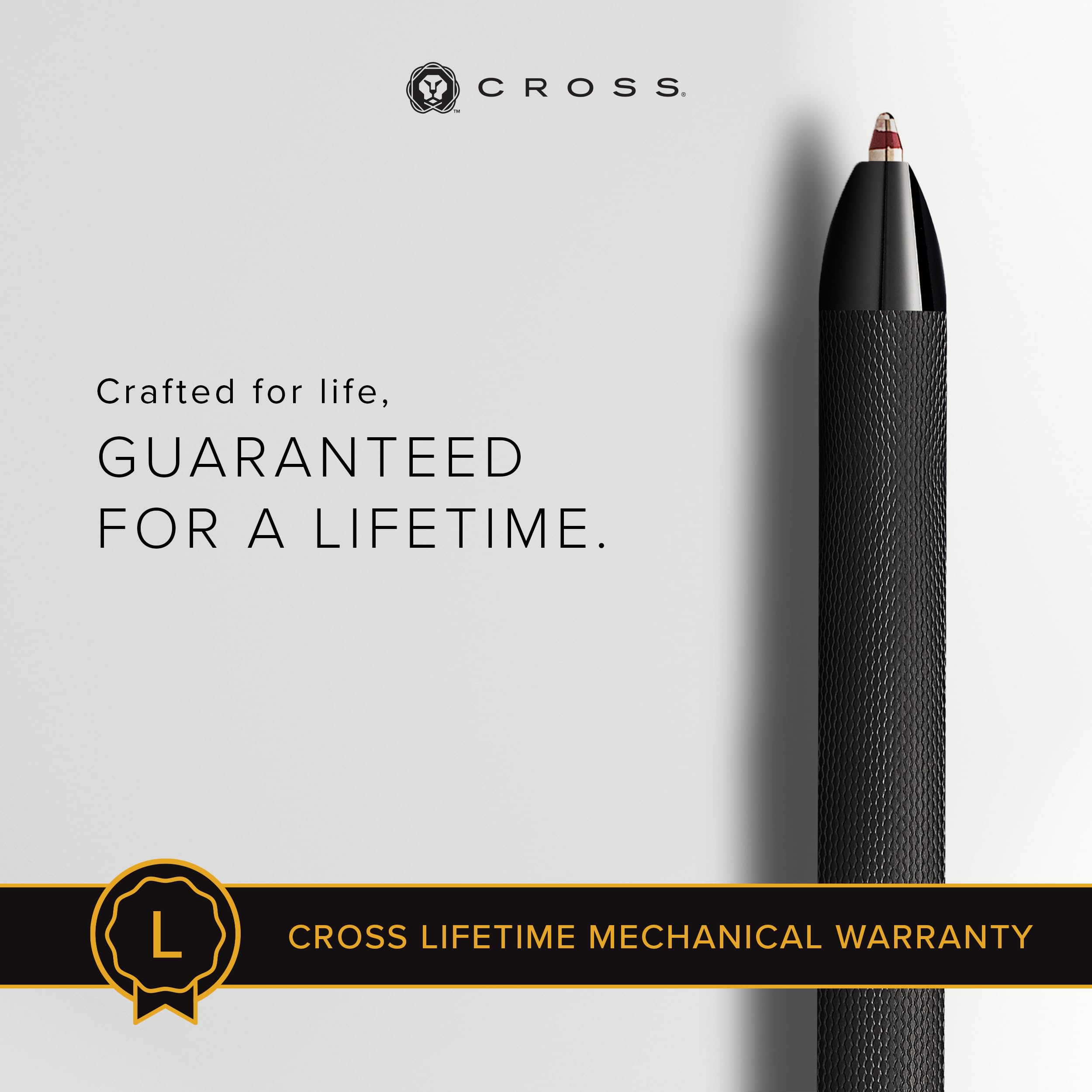 Cross Tech3+ Brushed Black PVD Multifunction Pen