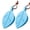 Blue, variant on JJYY 1PC/2Pcs Creative Home Leaf Door Stopper - Baby Safety Door Wedge, Finger Protector for Home, Office, and Garden Use - Practical Life Supplies