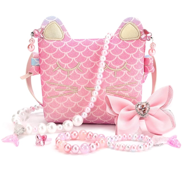 Monedero Mibasies para niñas pequeñas, disfraces, joyas, sirena