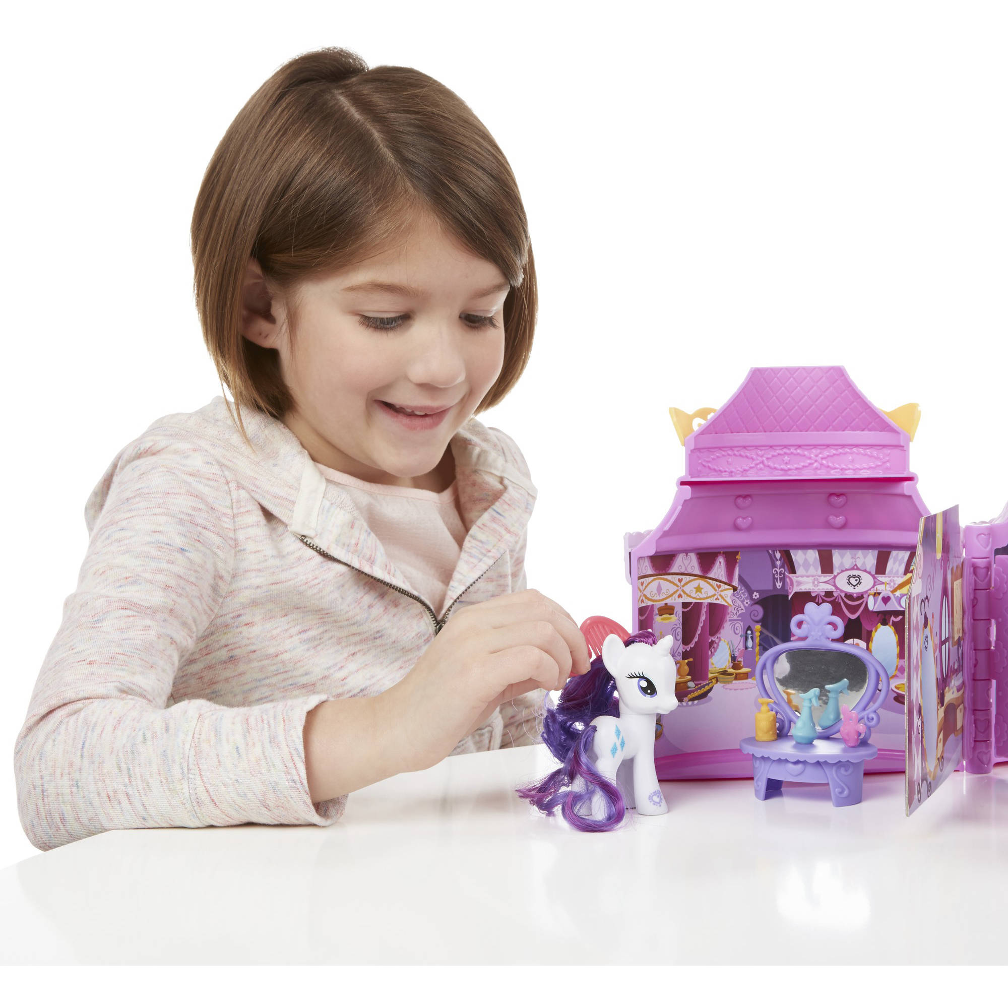 My little pony cutie mark magic rarity sales booktique playset