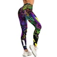 thumbnail image 6 of Tool Eye Yoga Pants Women High Waisted Tummy Control Non See-Through Elastic Running Workout Yoga Leggings Pants, 6 of 7