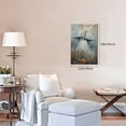 thumbnail image 6 of 12x18 inch Oil Paintings Canvas Wall Art White Apparition Wearing A Hat,Indoor Bathroom,Garage,Yard Decorative Painting,Modern Art White Apparition Canvas Pictures,For Man Cave,Kitchen,Cafes, 6 of 6
