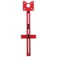 thumbnail image 1 of TABLZONE 1Set Red Aluminum Alloy Router Milling Groove Bracket for Accurate Woodworking Guide, 1 of 8