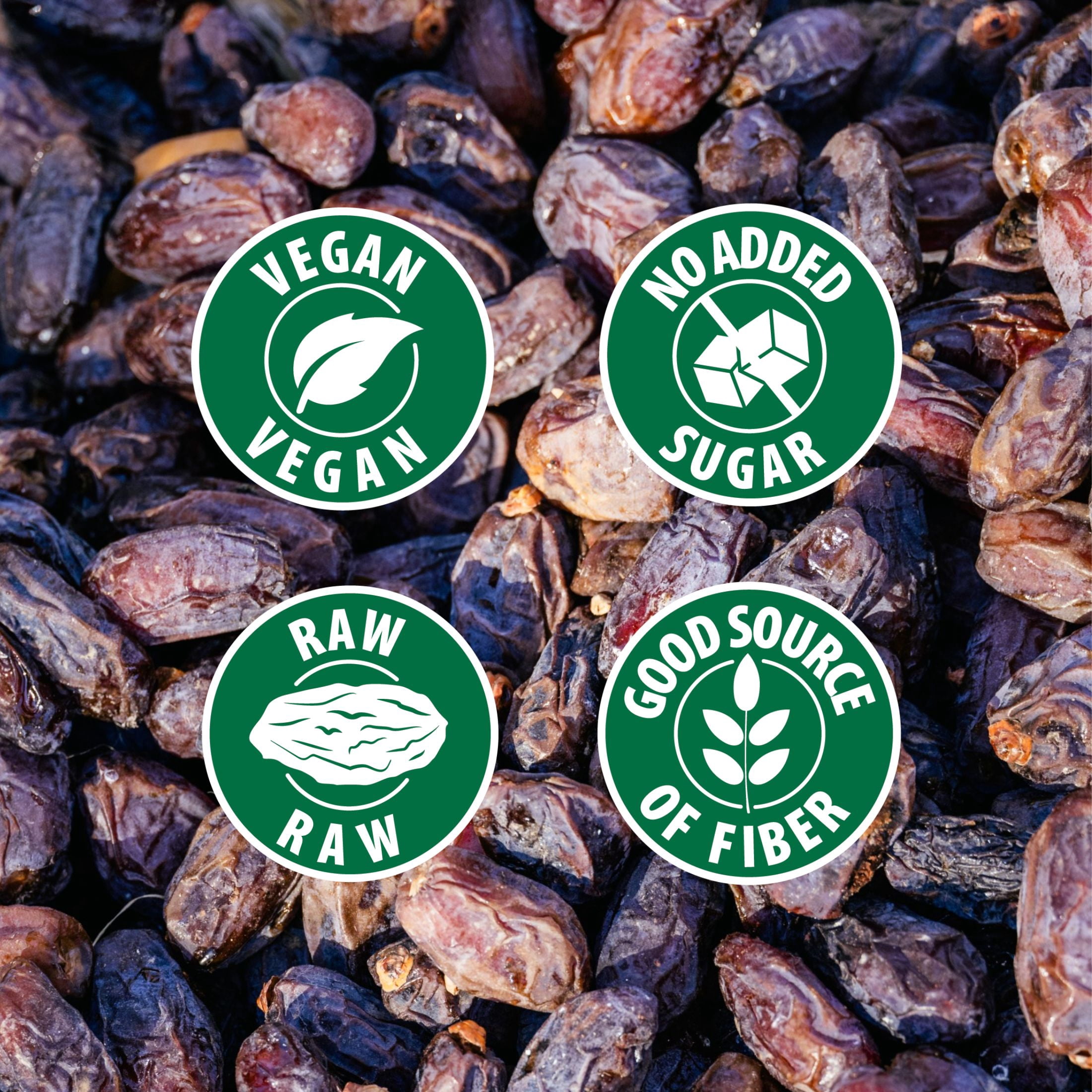 Natural Delights Pitted Medjool Dates 8oz Pouch