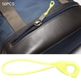 thumbnail image 2 of 50x Premium zipper tag pulls Nylon Cord Zipper Extension for Luggage Purses Backpacks , Fluorescent Yellow, 2 of 7