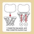thumbnail image 2 of Juego de baloncesto con forma de gato Panda de baloncesto para bañera, juego de baloncesto para ducha de baño JShteea El nuevo, 2 of 9