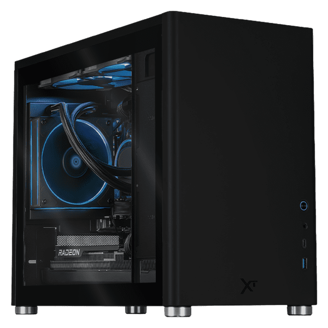 PC Gamer Xtreme PC Gaming AMD Radeon RX 7800 XT Ryzen 9 9900X 64GB DDR5 SSD 2TB Sistema Liquido WIFI W11 Black gaming 4K, streaming y edición profesional