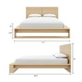 thumbnail image 2 of Audrey Queen Size with Headboard and Slatted Bedframe, 2 of 5