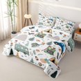 thumbnail image 3 of Erosebridal Happy Camping RV Car Twin Quilt Set for Teens,Boys Girls Adventure Accessories Twin Coverlet Set, 3 of 7