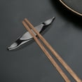 thumbnail image 4 of Waroomhouse Stainless Steel Chopstick Rest Food-grade Chopstick Holder Chopstick Rest Stainless Steel Chopstick Holder for Home Kitchen Table Decor, 4 of 8