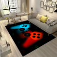 thumbnail image 1 of Game Controller Modern Area Rug Gaming Carpet Gamer Rug Boys Rugs Floor Mat Soft with Non-Slip Backing Home Decor Gamer Room Decor for Living Room Bedroom 60*120cm, 1 of 2