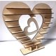 thumbnail image 5 of Soporte para cupcakes en forma de corazón, expositor de doble cara para bombones de boda, soporte para postres versátil con madera de alta calidad, fácil montaje para fiestas, recepciones, baby, 5 of 8