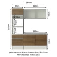 thumbnail image 3 of Cocina Integral Completa Modular Madesa Topazio Pop 330cm, 3 of 5