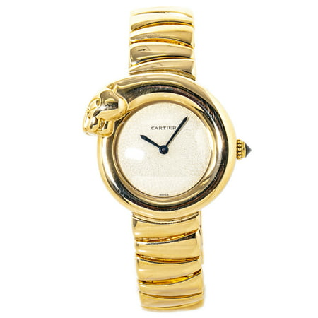 Pre-Owned Cartier Panthere W25045R4 Gold Women Watch (Certified Authentic & Warranty)