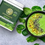 Sunwarrior Ormus Supergreen, Organic 2 Billion Probiotic Powder Mint 225g