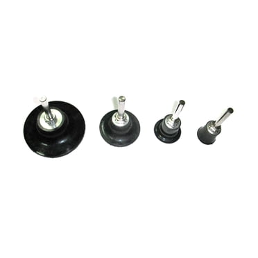 COMPUKAS Drill Sander Attachment for Polishing Disc Holder Black Rubber 1Pack