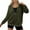 Green, variant on Zeagoo Zip Up Hoodies Coat Women Casual Jacket with Pockets Athletic Solid Long Sleeve Lightweight Oversized Sweatshirts