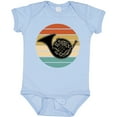 thumbnail image 3 of Inktastic French Horn Retro Music Sunset Boys or Girls Baby Bodysuit, 3 of 5