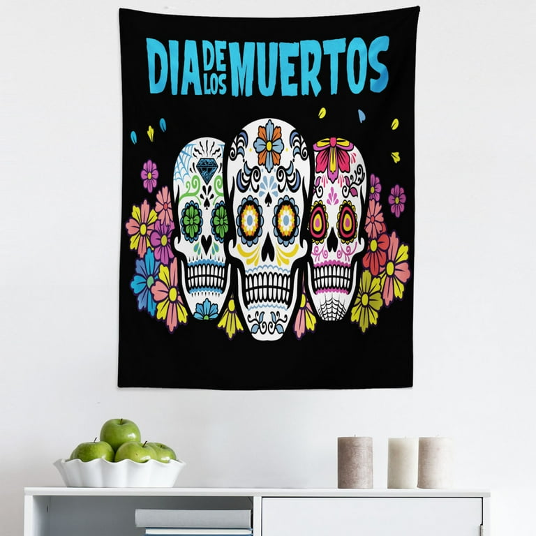 Dia de los muertos tapestry new arrivals