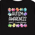 thumbnail image 4 of Inktastic Autism Awareness Support and Understanding Puzzle Pieces Boys or Girls Long Sleeve Toddler T-Shirt, 4 of 5