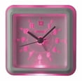 thumbnail image 2 of Seiko Ena 3" Traditional Bedside Alarm Clock, White, Quartz, Analog, QHE182WLH, 2 of 7