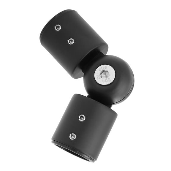 Heavy Duty Corner Connector Window Curtain Rod Elbow Bracket Corner Connector