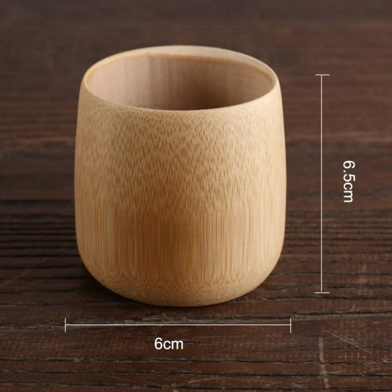 JSZY Handmade Wooden Coffee Cup Tea Cups Bamboo Drinking Wood Mug 260m –  jszy2022