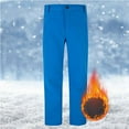 thumbnail image 2 of Sentmoon Pantalons de Neige pour Hommes Pantalons de Ski Hommes Garçons Filles Mode Couleur Unie Garde au Chaud Coupe-Vent Imperméable Randonnée Extérieure Pantalons de Ski pour Protection Imperméable et Respirante m, 2 of 6
