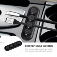 thumbnail image 4 of MasteelfCA Practical Cable Organizer Holder Magnetic Desktop Cord Wire Clip Keeper, 4 of 7