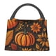 thumbnail image 1 of Easygdp Autumn Pumpkin Leaves Bolsa de Almuerzo Insulada Reutilizable, Bolsa de Mano y Bandolera para Oficina, Trabajo, Viajes, 1 of 6